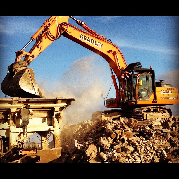 Bradley Excavator