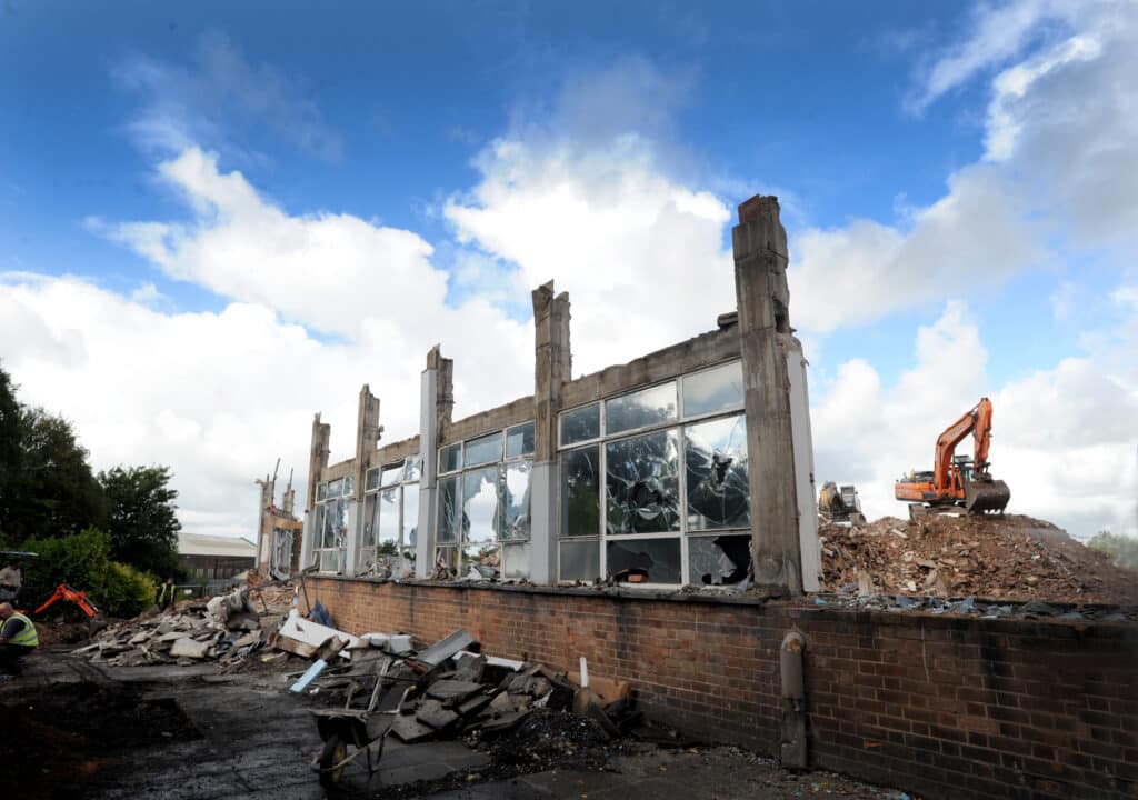 Goss Building Demolition Preston