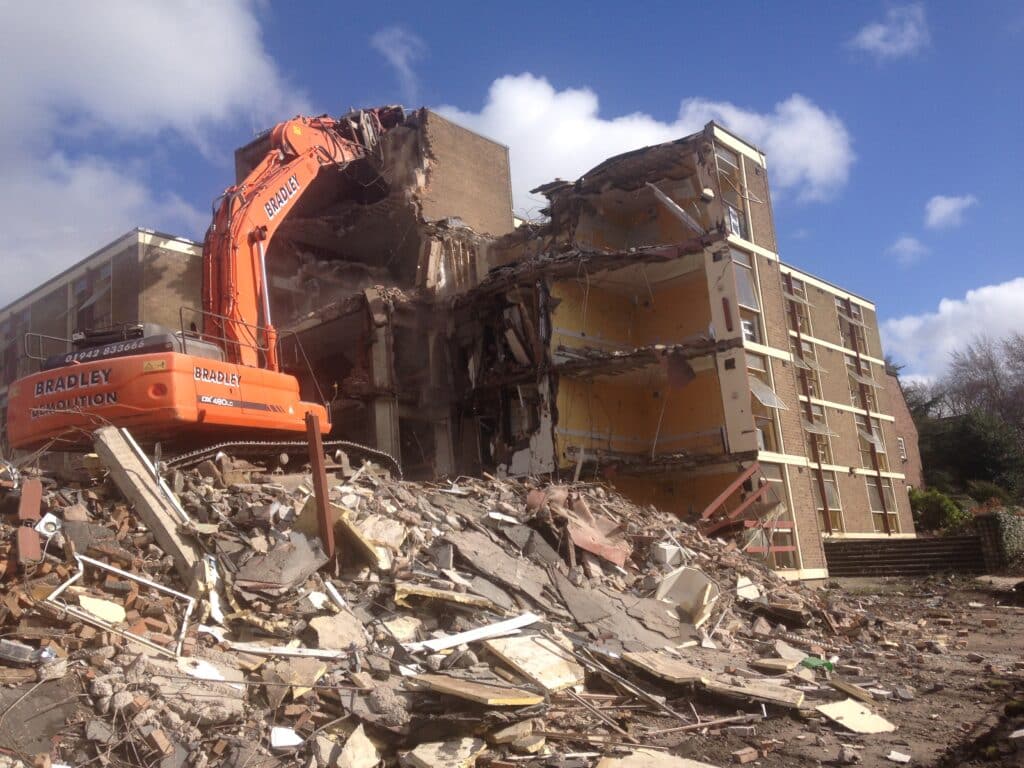 Greenbanklane Liverpool Demolition