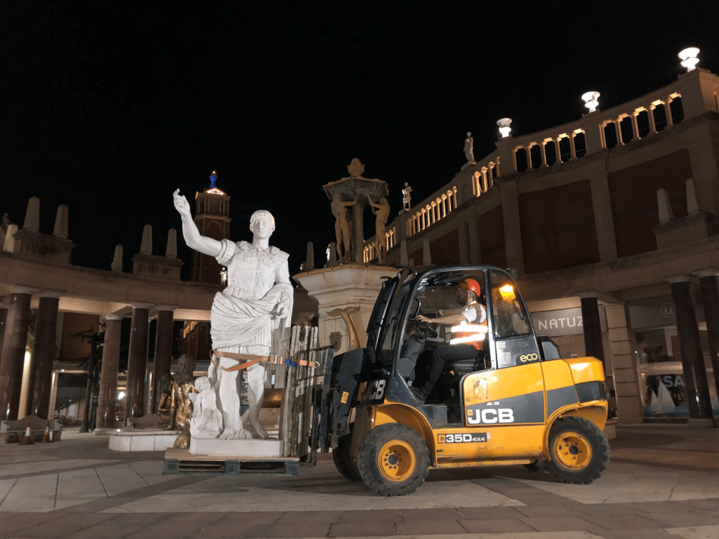 Statue Recovery Barton Square