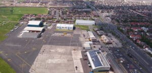 Blackpool Airport Air Shot