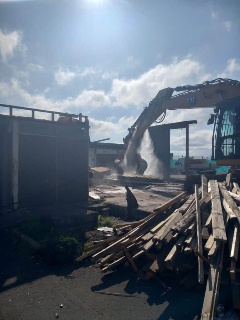 Blackpool Airport Demolition