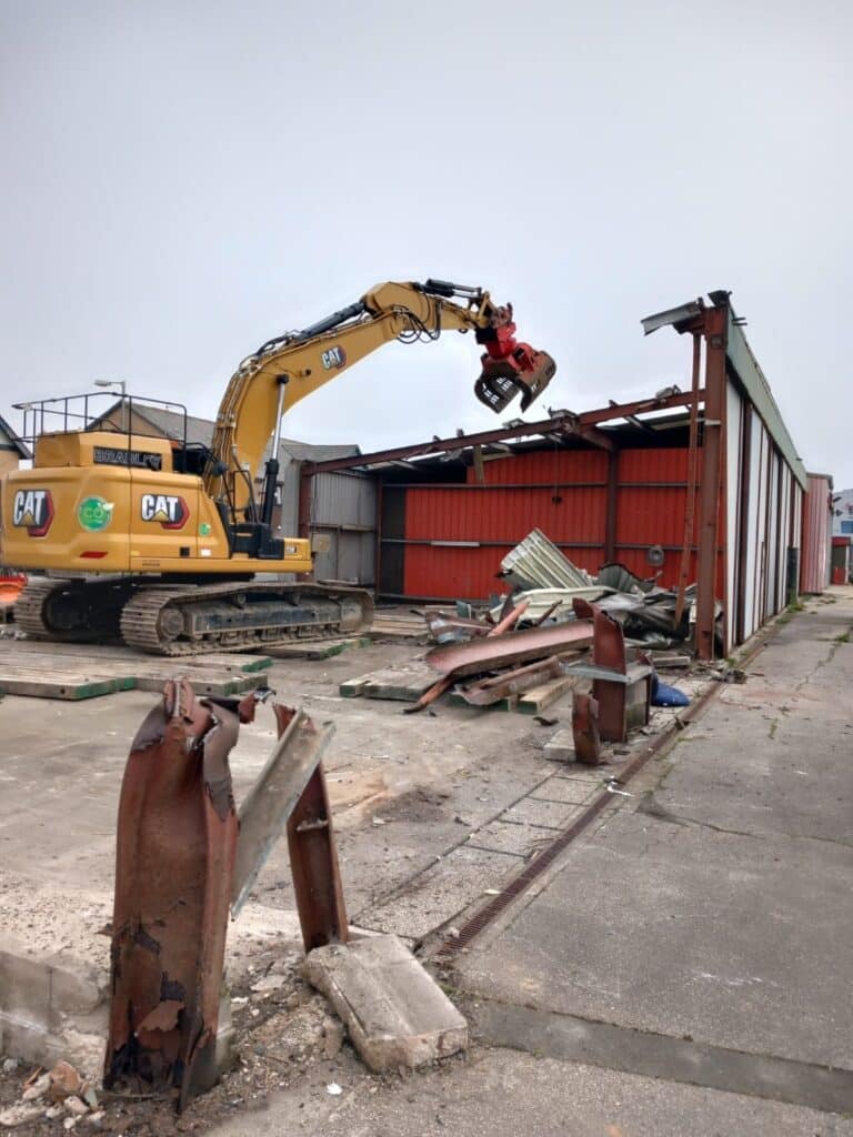 Blackpool Airport Demolition Site