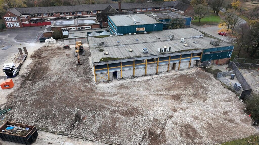 Shadsworth Leisure Centre Demolition