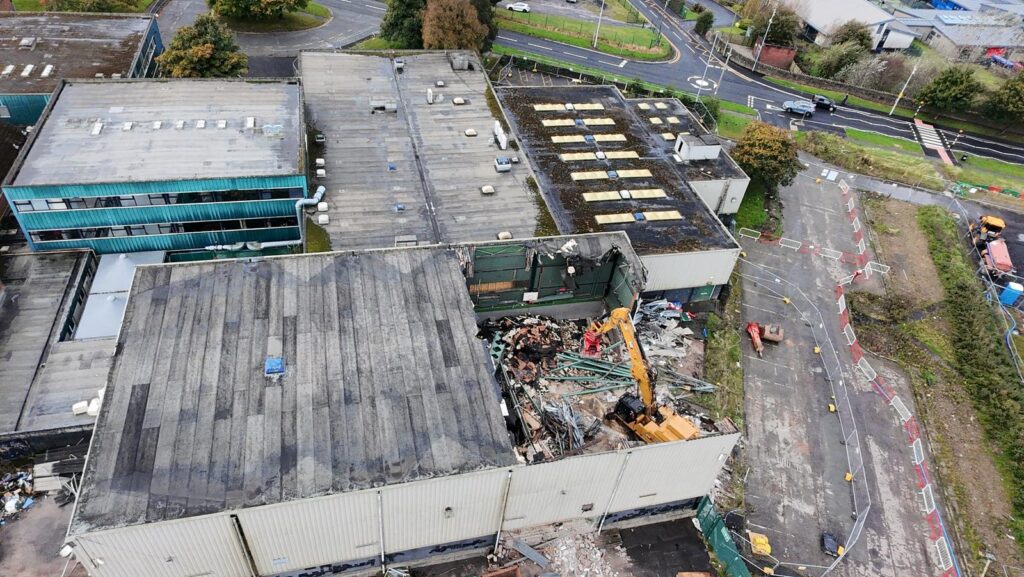 Shadsworth Leisure Centre Demolition