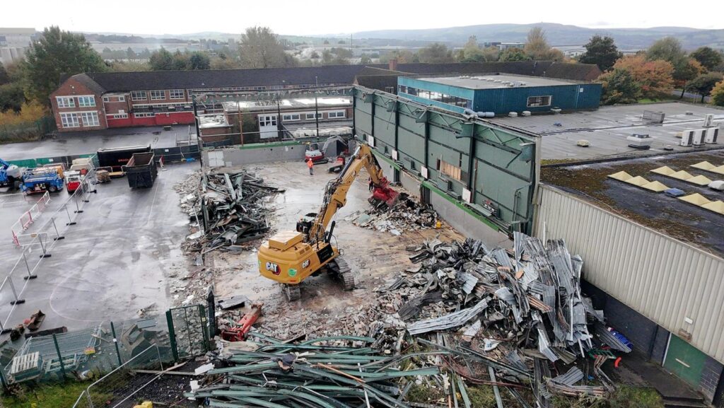 Shadsworth Leisure Centre Demolition