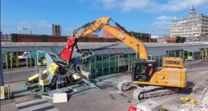 St Helens Bus Terminal Demolition