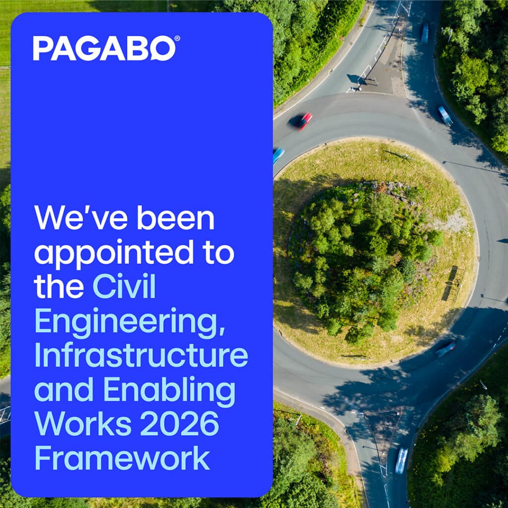 Pagabo Civil Engineering, Infrastructure and Enabling Works 2026 framework announcement graphic